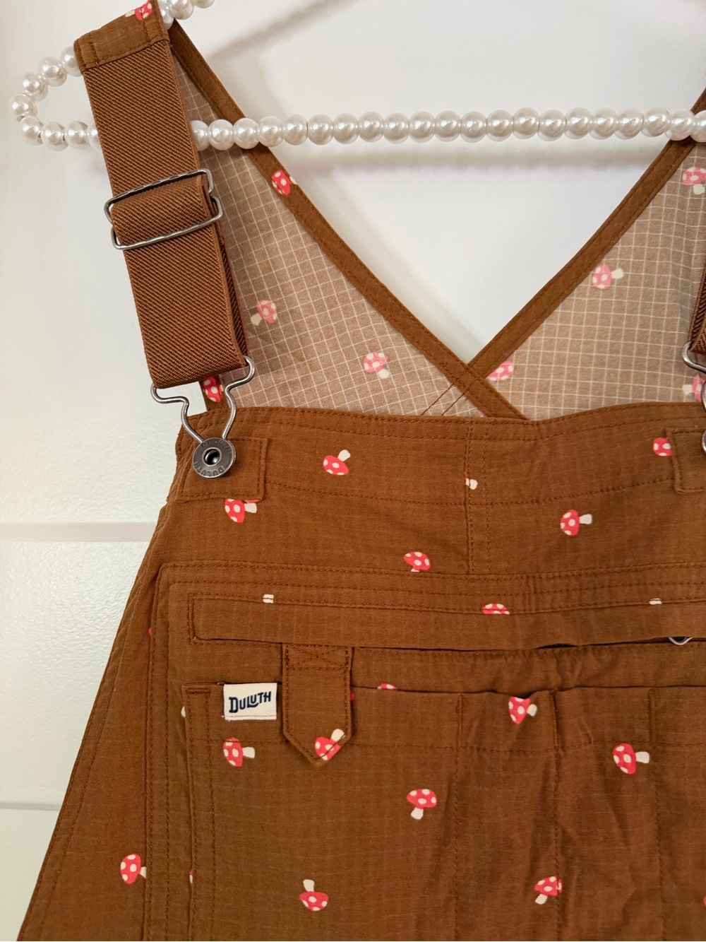 Rust Brown Short Overalls 🍄 - Picture 4 of 11